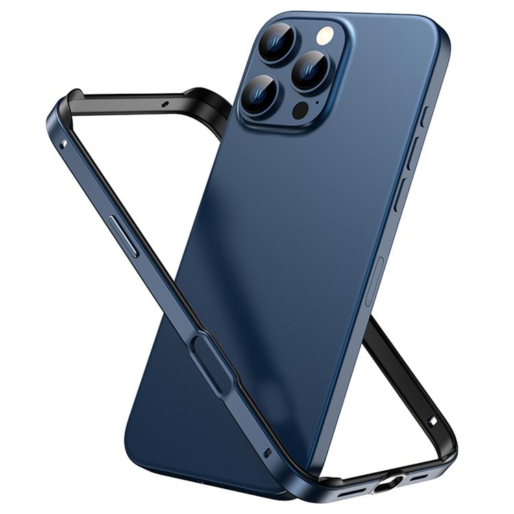 メタルハイブリッドシリコン四隅衝撃吸収冷却スマホフレームケース、iPhone 16 Pro Max用、iPhone 16 Pro用、iPhone 16 Plus用、iPhone 16用