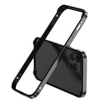 メタルハイブリッドシリコン四隅衝撃吸収冷却スマホフレームケース、iPhone 15 Pro Max用、iPhone 15 Pro用、iPhone 15 Plus用、iPhone 15用
