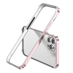 メタルハイブリッドシリコン四隅衝撃吸収冷却スマホフレームケース、iPhone 15 Pro Max用、iPhone 15 Pro用、iPhone 15 Plus用、iPhone 15用