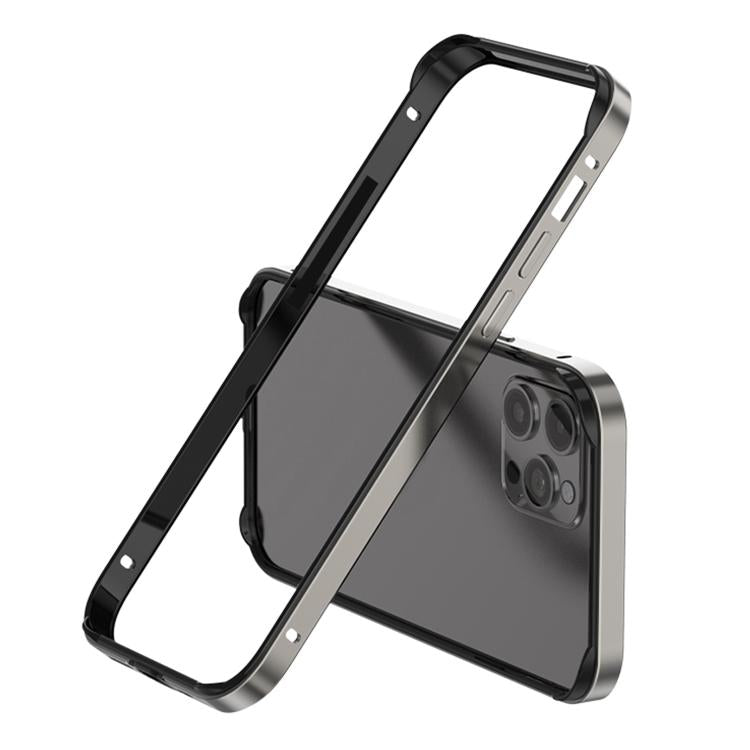 メタルハイブリッドシリコン四隅衝撃吸収冷却スマホフレームケース、iPhone 15 Pro Max用、iPhone 15 Pro用、iPhone 15 Plus用、iPhone 15用