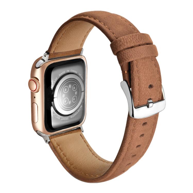 両面スエード本革時計バンド、Apple Watch 46mm / 49mm / 45mm / 44mm用、Apple Watch 42mm / 41mm / 40mm / 38mm用