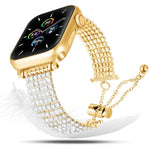 高級クラスプチェーン ダイヤモンドメタル時計バンド、Apple Watch 46mm / 49mm / 45mm / 44mm用、Apple Watch 42mm / 41mm / 40mm / 38mm用
