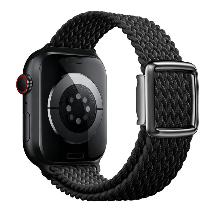 モダンスタイル マグネティックバックル 編みナイロンウォッチバンド、Apple Watch 46mm / 49mm / 45mm / 44mm用、Apple Watch 42mm / 41mm / 40mm / 38mm用