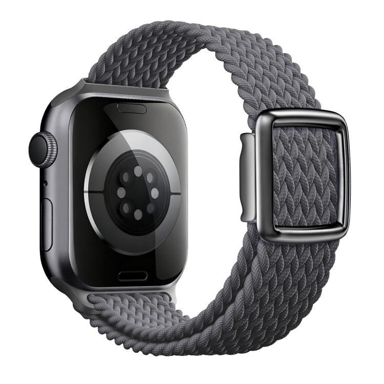 モダンスタイル マグネティックバックル 編みナイロンウォッチバンド、Apple Watch 46mm / 49mm / 45mm / 44mm用、Apple Watch 42mm / 41mm / 40mm / 38mm用