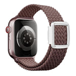 モダンスタイル マグネティックバックル 編みナイロンウォッチバンド、Apple Watch 46mm / 49mm / 45mm / 44mm用、Apple Watch 42mm / 41mm / 40mm / 38mm用