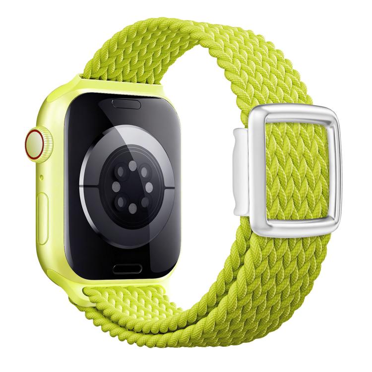 モダンスタイル マグネティックバックル 編みナイロンウォッチバンド、Apple Watch 46mm / 49mm / 45mm / 44mm用、Apple Watch 42mm / 41mm / 40mm / 38mm用