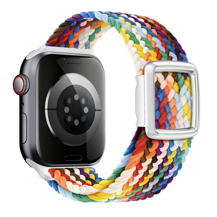 モダンスタイル マグネティックバックル 編みナイロンウォッチバンド、Apple Watch 46mm / 49mm / 45mm / 44mm用、Apple Watch 42mm / 41mm / 40mm / 38mm用