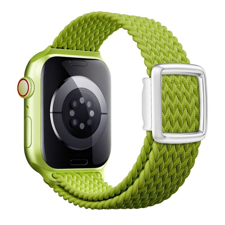 モダンスタイル マグネティックバックル 編みナイロンウォッチバンド、Apple Watch 46mm / 49mm / 45mm / 44mm用、Apple Watch 42mm / 41mm / 40mm / 38mm用