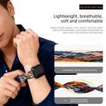 モダンスタイル マグネティックバックル 編みナイロンウォッチバンド、Apple Watch 46mm / 49mm / 45mm / 44mm用、Apple Watch 42mm / 41mm / 40mm / 38mm用
