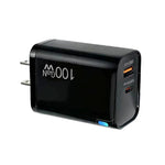 PD47 100W GaN PD Type-C, QC3.0 USB Fully Compatible Protocol Charger，US Plug, US Plug