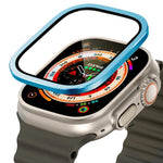 チタンメタルフレーム 強化ガラスウォッチフィルム、Apple Watch Ultra 49mm用