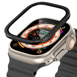 チタンメタルフレーム 強化ガラスウォッチフィルム、Apple Watch Ultra 49mm用