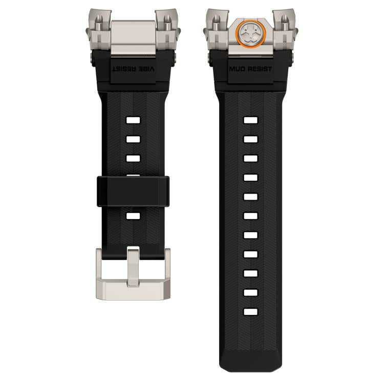メタルカスタマイズアーマー シリコンウォッチバンド、Apple Watch Ultra 3 / 2 / 1 49mm用