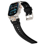 メタルカスタマイズアーマー シリコンウォッチバンド、Apple Watch Ultra 3 / 2 / 1 49mm用