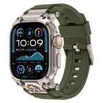 メタルカスタマイズアーマー シリコンウォッチバンド、Apple Watch Ultra 3 / 2 / 1 49mm用