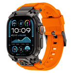 メタルカスタマイズアーマー シリコンウォッチバンド、Apple Watch Ultra 3 / 2 / 1 49mm用