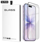10枚セット 0.18mm 超薄型 超音波 HD スクリーン印刷 高アルミ厚ジェル 強化ガラスフィルム、iPhone 17e / 16e 用、iPhone 17 Pro Max 用、iPhone 17 Pro 用、iPhone 17 用、iPhone Air 用、iPhone 16 Pro Max 用、iPhone 16 Pro 用、iPhone 16 Plus 用