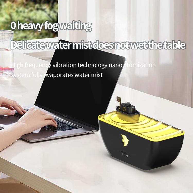 超音波加湿器 クリエイティブリトルボートアロマディフューザー、リトルボート