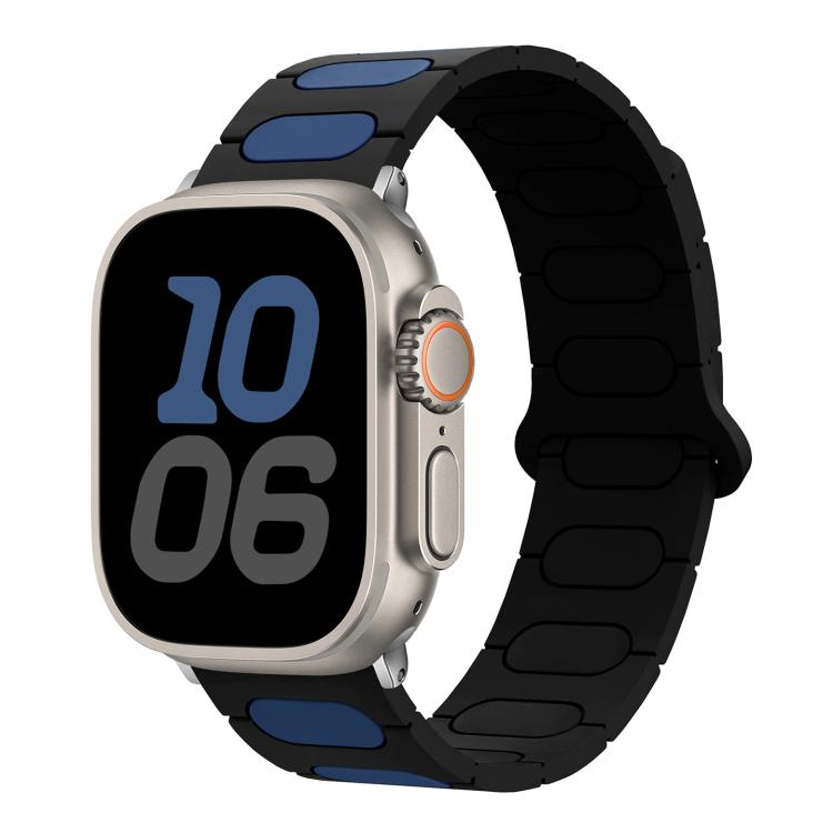 オーバルマグネティックシリコンウォッチバンド、Apple Watch 46mm / 49mm / 45mm / 44mm用、Apple Watch 42mm / 41mm / 40mm / 38mm用