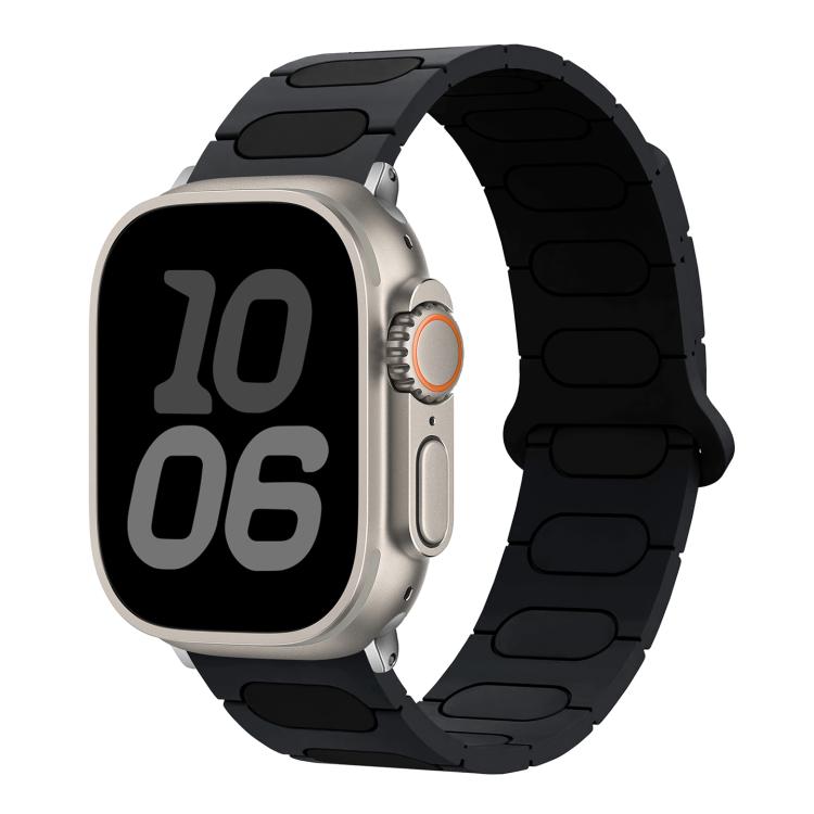 オーバルマグネティックシリコンウォッチバンド、Apple Watch 46mm / 49mm / 45mm / 44mm用、Apple Watch 42mm / 41mm / 40mm / 38mm用