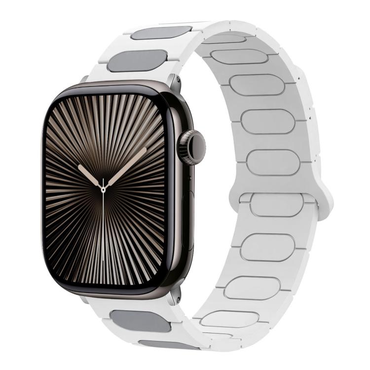 オーバルマグネティックシリコンウォッチバンド、Apple Watch 46mm / 49mm / 45mm / 44mm用、Apple Watch 42mm / 41mm / 40mm / 38mm用