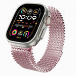 分子配列マグネティックステンレススチールウォッチバンド、Apple Watch 46mm / 49mm / 45mm / 44mm用、Apple Watch 42mm / 41mm / 40mm / 38mm用