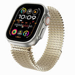 分子配列マグネティックステンレススチールウォッチバンド、Apple Watch 46mm / 49mm / 45mm / 44mm用、Apple Watch 42mm / 41mm / 40mm / 38mm用