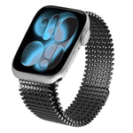 分子配列マグネティックステンレススチールウォッチバンド、Apple Watch 46mm / 49mm / 45mm / 44mm用、Apple Watch 42mm / 41mm / 40mm / 38mm用