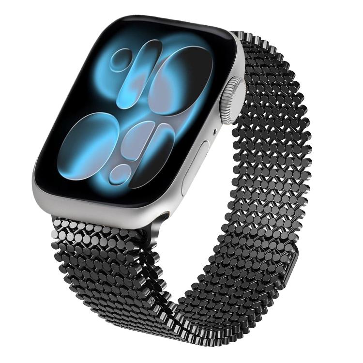 分子配列マグネティックステンレススチールウォッチバンド、Apple Watch 46mm / 49mm / 45mm / 44mm用、Apple Watch 42mm / 41mm / 40mm / 38mm用