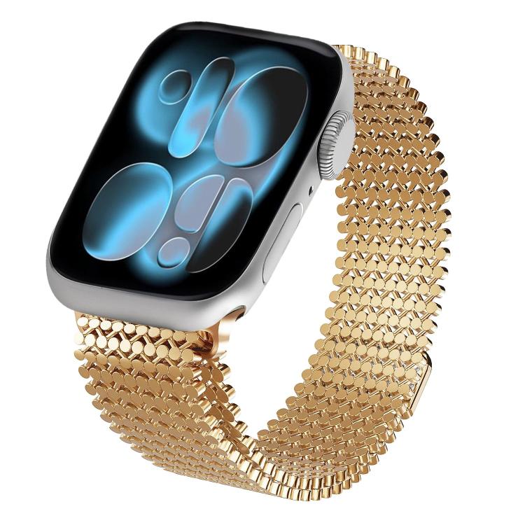 分子配列マグネティックステンレススチールウォッチバンド、Apple Watch 46mm / 49mm / 45mm / 44mm用、Apple Watch 42mm / 41mm / 40mm / 38mm用