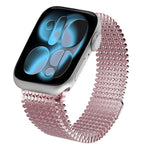 分子配列マグネティックステンレススチールウォッチバンド、Apple Watch 46mm / 49mm / 45mm / 44mm用、Apple Watch 42mm / 41mm / 40mm / 38mm用
