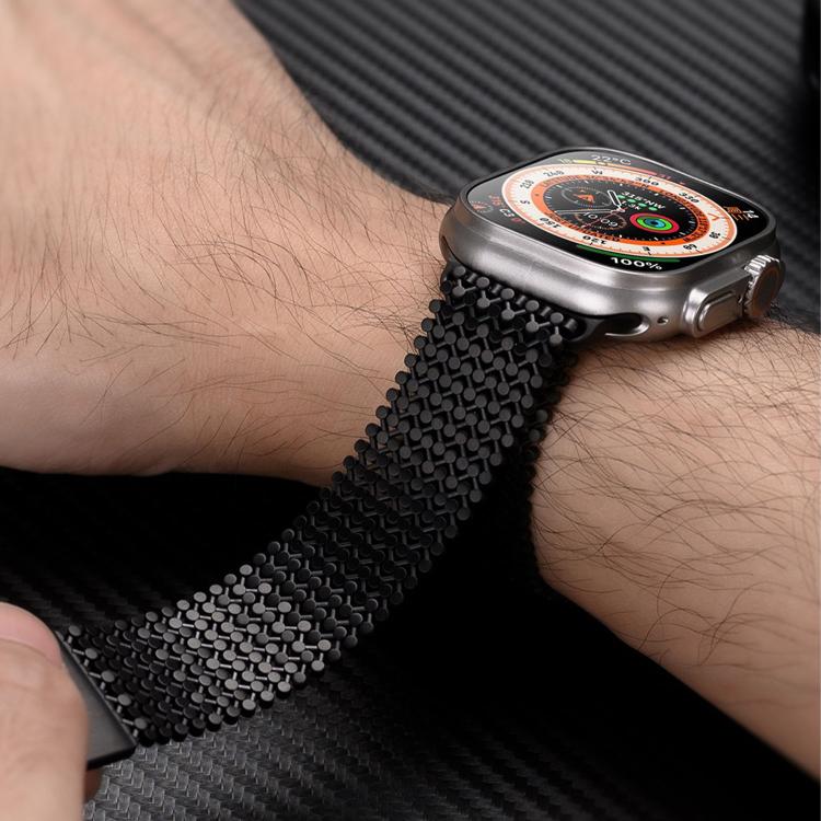 分子配列マグネティックステンレススチールウォッチバンド、Apple Watch 46mm / 49mm / 45mm / 44mm用、Apple Watch 42mm / 41mm / 40mm / 38mm用