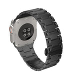 メカニカルスタイルバタフライクラスプメタルウォッチバンド、Apple Watch 46mm / 49mm / 45mm / 44mm用、Apple Watch 42mm / 41mm / 40mm / 38mm用
