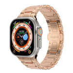 メカニカルスタイルバタフライクラスプメタルウォッチバンド、Apple Watch 46mm / 49mm / 45mm / 44mm用、Apple Watch 42mm / 41mm / 40mm / 38mm用