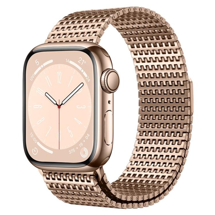 ピンチェーンミラネーゼマグネティックウォッチバンド、Apple Watch 46mm / 49mm / 45mm / 44mm用、Apple Watch 42mm / 41mm / 40mm / 38mm用