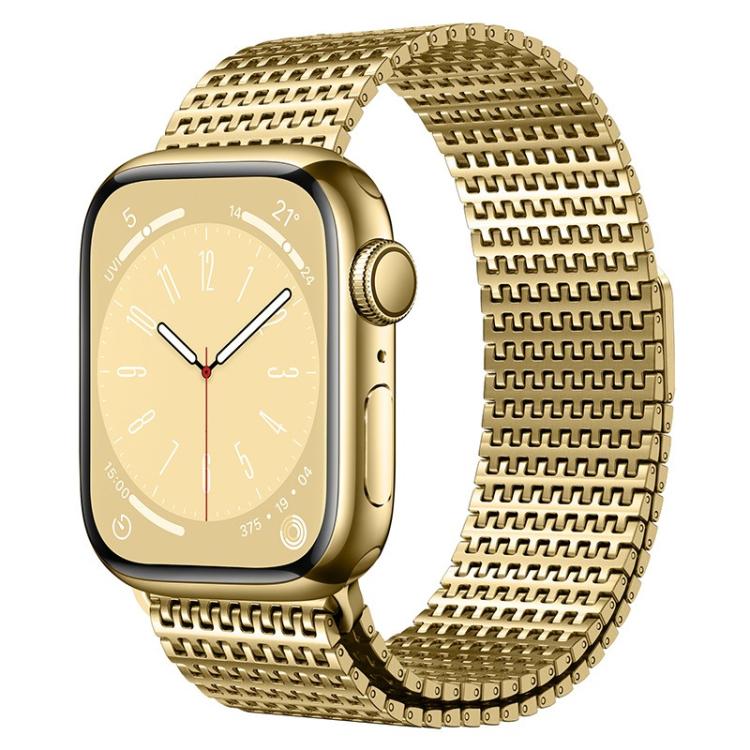 ピンチェーンミラネーゼマグネティックウォッチバンド、Apple Watch 46mm / 49mm / 45mm / 44mm用、Apple Watch 42mm / 41mm / 40mm / 38mm用