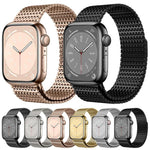 ピンチェーンミラネーゼマグネティックウォッチバンド、Apple Watch 46mm / 49mm / 45mm / 44mm用、Apple Watch 42mm / 41mm / 40mm / 38mm用