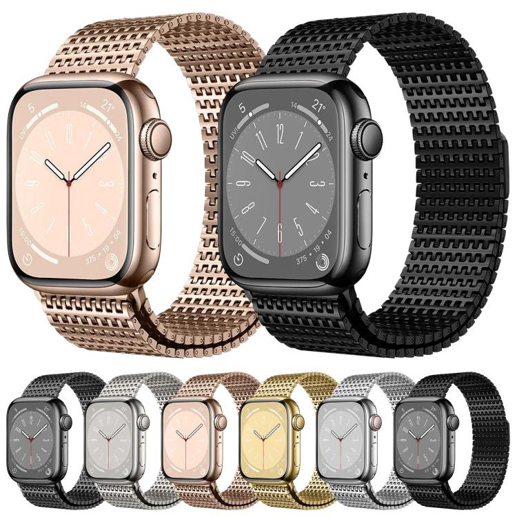 ピンチェーンミラネーゼマグネティックウォッチバンド、Apple Watch 46mm / 49mm / 45mm / 44mm用、Apple Watch 42mm / 41mm / 40mm / 38mm用
