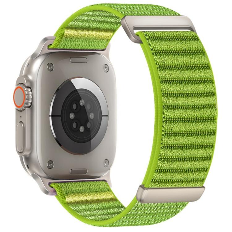 二段階 山模様 フック＆ループファスナー ナイロンウォッチバンド、Apple Watch 46mm / 49mm / 45mm / 44mm用、Apple Watch 42mm / 41mm / 40mm / 38mm用