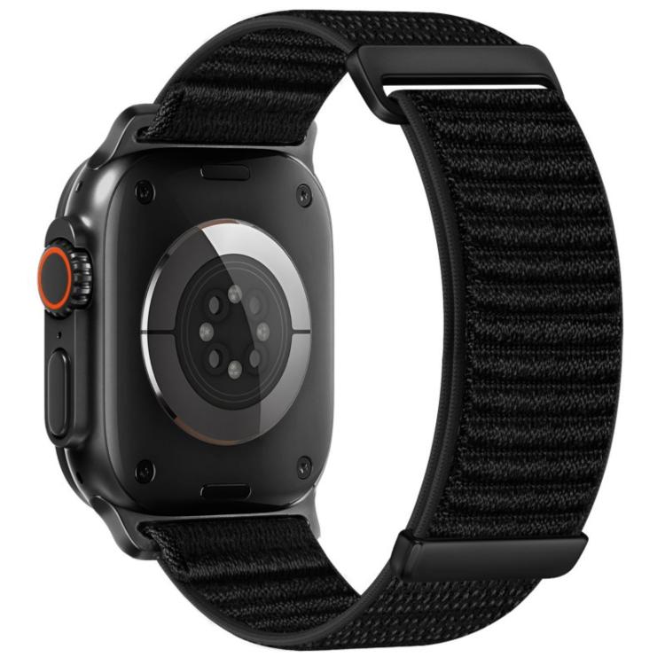 二段階 山模様 フック＆ループファスナー ナイロンウォッチバンド、Apple Watch 46mm / 49mm / 45mm / 44mm用、Apple Watch 42mm / 41mm / 40mm / 38mm用