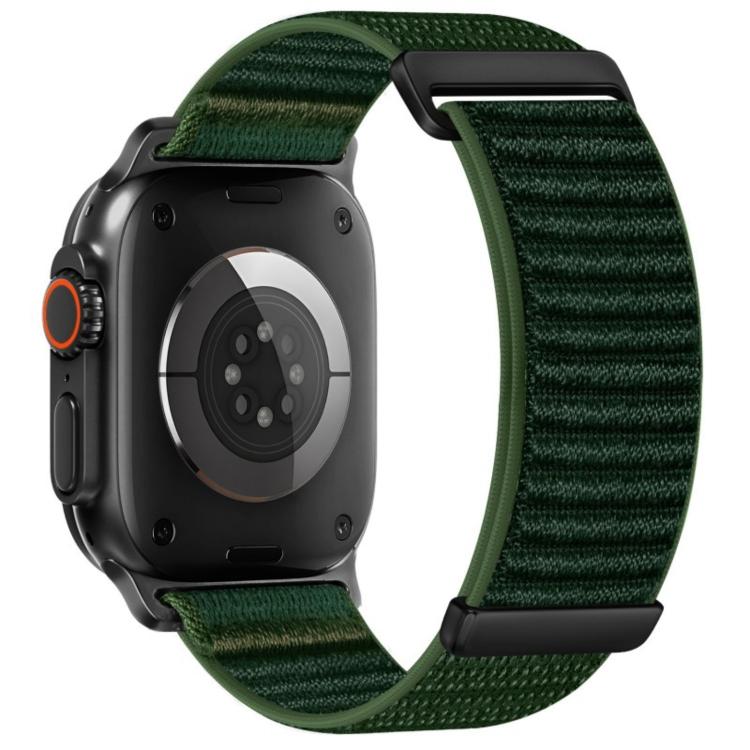 二段階 山模様 フック＆ループファスナー ナイロンウォッチバンド、Apple Watch 46mm / 49mm / 45mm / 44mm用、Apple Watch 42mm / 41mm / 40mm / 38mm用