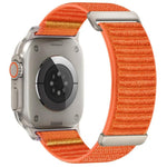 二段階 山模様 フック＆ループファスナー ナイロンウォッチバンド、Apple Watch 46mm / 49mm / 45mm / 44mm用、Apple Watch 42mm / 41mm / 40mm / 38mm用