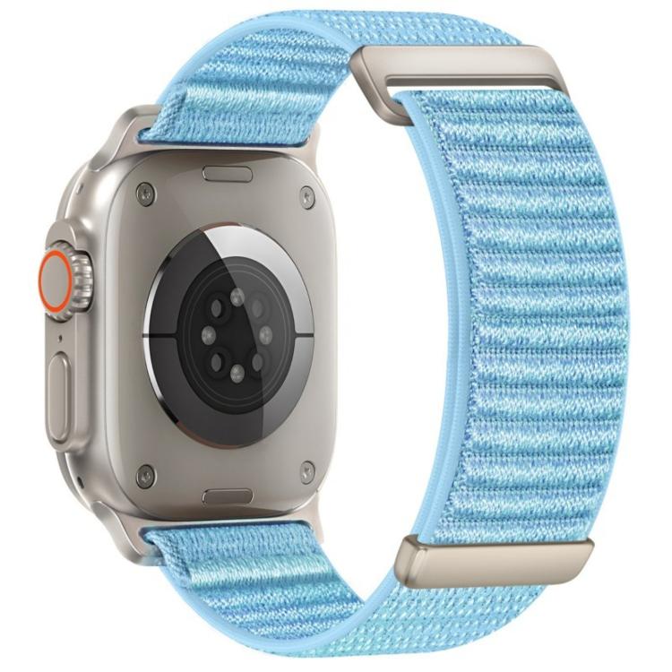 二段階 山模様 フック＆ループファスナー ナイロンウォッチバンド、Apple Watch 46mm / 49mm / 45mm / 44mm用、Apple Watch 42mm / 41mm / 40mm / 38mm用