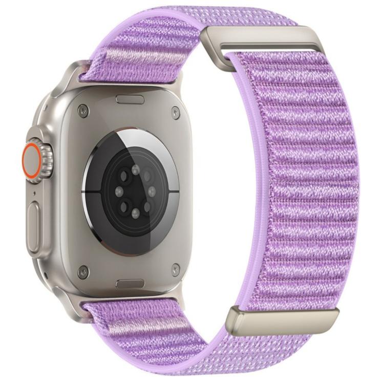 二段階 山模様 フック＆ループファスナー ナイロンウォッチバンド、Apple Watch 46mm / 49mm / 45mm / 44mm用、Apple Watch 42mm / 41mm / 40mm / 38mm用