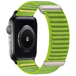 二段階 山模様 フック＆ループファスナー ナイロンウォッチバンド、Apple Watch 46mm / 49mm / 45mm / 44mm用、Apple Watch 42mm / 41mm / 40mm / 38mm用