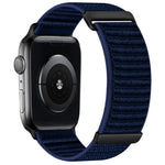 二段階 山模様 フック＆ループファスナー ナイロンウォッチバンド、Apple Watch 46mm / 49mm / 45mm / 44mm用、Apple Watch 42mm / 41mm / 40mm / 38mm用
