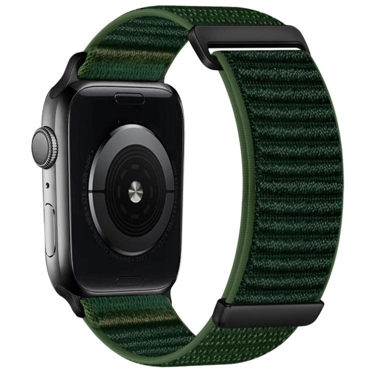 二段階 山模様 フック＆ループファスナー ナイロンウォッチバンド、Apple Watch 46mm / 49mm / 45mm / 44mm用、Apple Watch 42mm / 41mm / 40mm / 38mm用