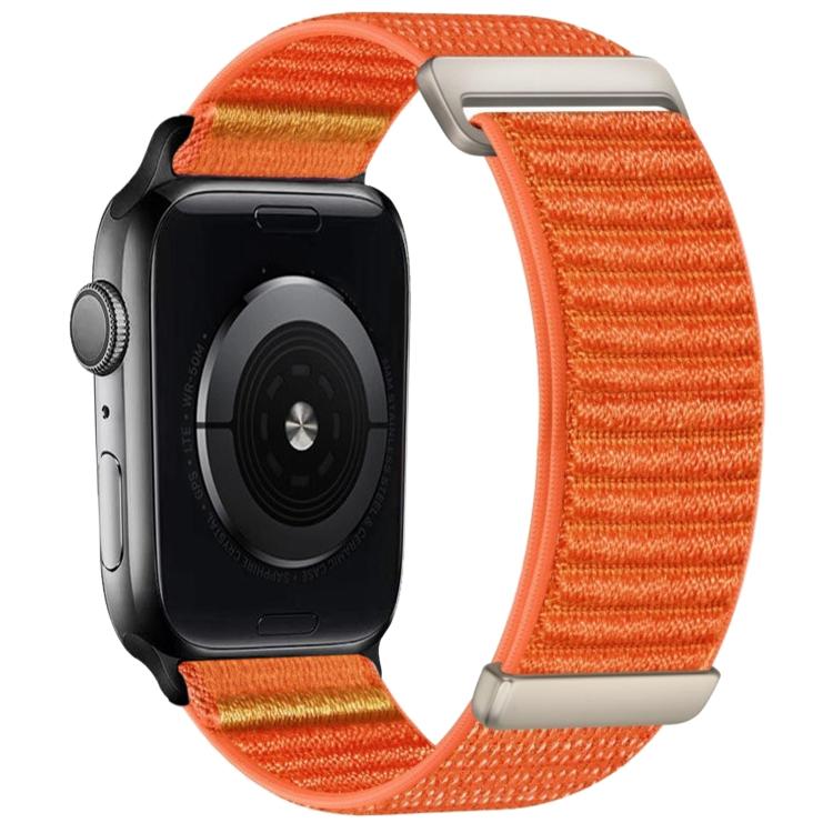 二段階 山模様 フック＆ループファスナー ナイロンウォッチバンド、Apple Watch 46mm / 49mm / 45mm / 44mm用、Apple Watch 42mm / 41mm / 40mm / 38mm用