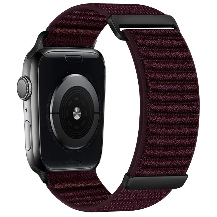二段階 山模様 フック＆ループファスナー ナイロンウォッチバンド、Apple Watch 46mm / 49mm / 45mm / 44mm用、Apple Watch 42mm / 41mm / 40mm / 38mm用