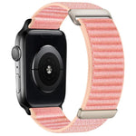 二段階 山模様 フック＆ループファスナー ナイロンウォッチバンド、Apple Watch 46mm / 49mm / 45mm / 44mm用、Apple Watch 42mm / 41mm / 40mm / 38mm用